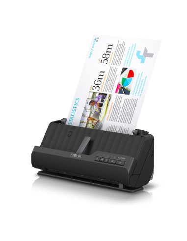 ES-C320W ADF + escáner alimentado por hojas 600 x 600 DPI A4 Negro