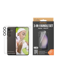 3-in-1 Bundle Glas, Case, Cam Protector de pantalla Samsung 1 pieza(s) 2