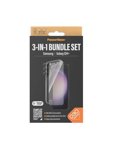 3-in-1 Bundle Glas, Case, Cam Protector de pantalla Samsung 1 pieza(s)