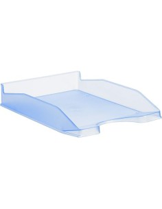 C 6 bandeja sobremesa plastico traslucido azul 345x255x60mm