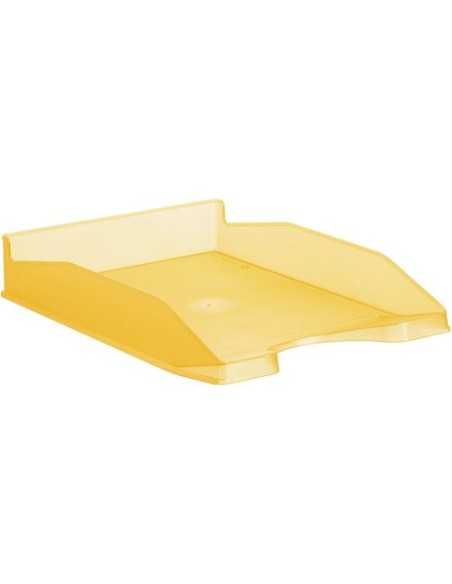 C 6 bandeja sobremesa plastico traslucido naranja 345x255x60mm