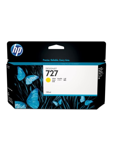 Cartucho de tinta DesignJet 727 amarillo de 130 ml