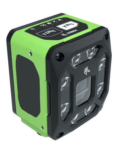 FS42 Lector de códigos de barras fijo 1D/2D CMOS Negro, Verde