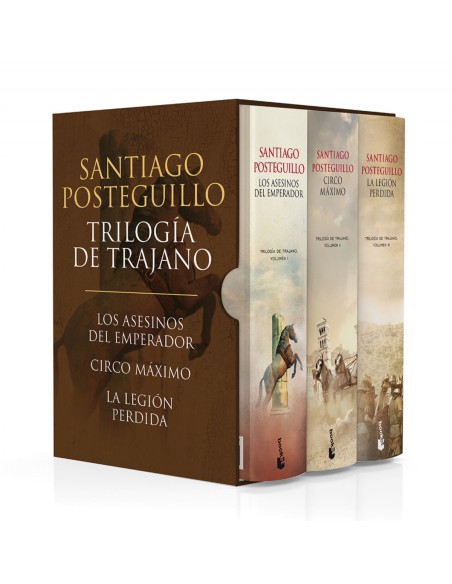 ESTUCHE TRILOGIA DE TRAJANO