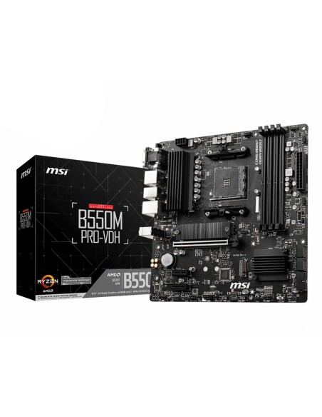 B550M PRO-VDH placa base AMD B550 Zócalo AM4 micro ATX