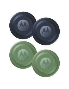 moto tag Personal Buscador Azul, Verde