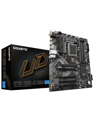 B760 DS3H AX DDR4 placa base Intel B760 Express LGA 1700 ATX