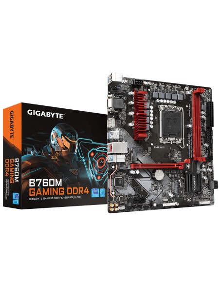 B760M GAMING DDR4 placa base Intel B760 Express LGA 1700 micro ATX