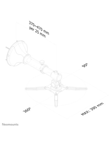 Soporte de pared Beamer