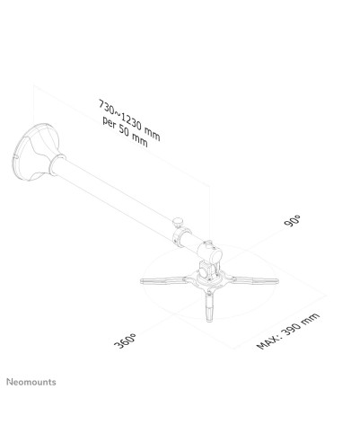 Soporte de pared Beamer