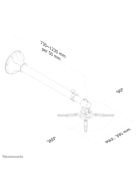 Soporte de pared Beamer