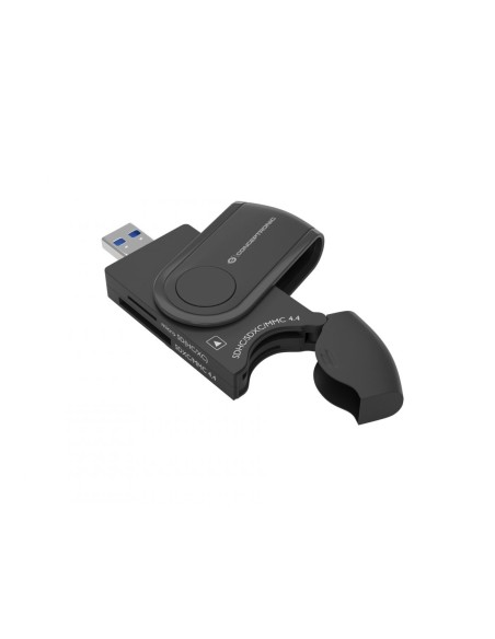 StreamVault BIAN04B lector de tarjeta USB 3.2 Gen 1 (3.1 Gen 1) Type-A Negro