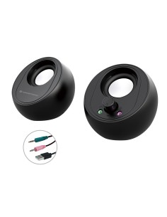 BJORN01B altavoz De 2 vías Negro Inalámbrico y alámbrico 10 W