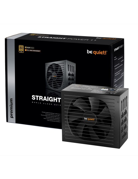 Straight Power 11 unidad de fuente de alimentación 1000 W 20+4 pin ATX ATX Negro