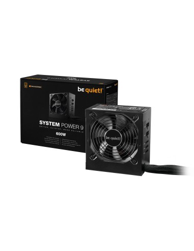 System Power 9  600W CM unidad de fuente de alimentación 20+4 pin ATX ATX Negro