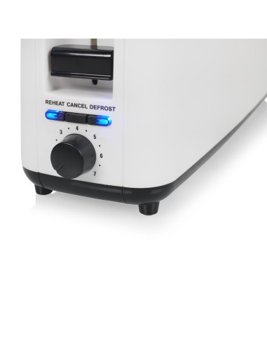 BR-1056 tostadora 7 2 rebanada(s) 900 W Blanco