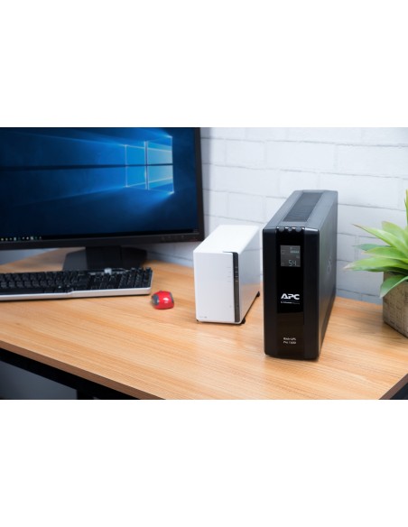 BR1600MI sistema de alimentación ininterrumpida (UPS) Línea interactiva 1,6 kVA 960 W 8 salidas AC