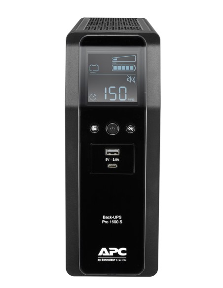 BR1600SI sistema de alimentación ininterrumpida (UPS) Línea interactiva 1,6 kVA 960 W 8 salidas AC