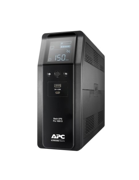 BR1600SI sistema de alimentación ininterrumpida (UPS) Línea interactiva 1,6 kVA 960 W 8 salidas AC