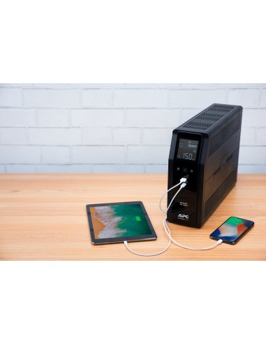 BR1600SI sistema de alimentación ininterrumpida (UPS) Línea interactiva 1,6 kVA 960 W 8 salidas AC