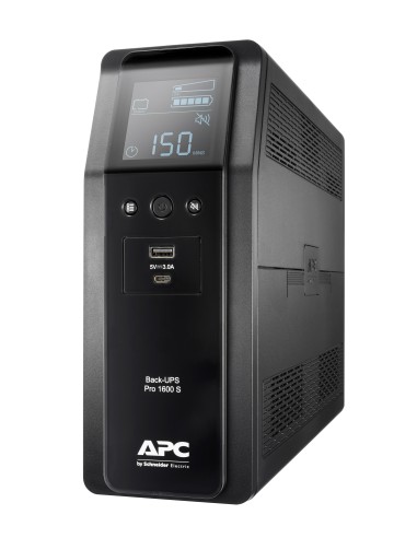 BR1600SI sistema de alimentación ininterrumpida (UPS) Línea interactiva 1,6 kVA 960 W 8 salidas AC