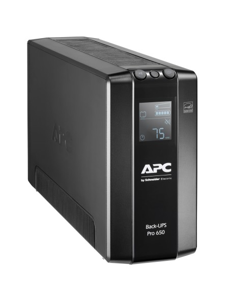 BR650MI sistema de alimentación ininterrumpida (UPS) Línea interactiva 0,65 kVA 390 W 6 salidas AC