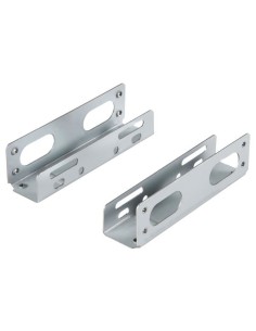Adaptador Bracket de Formato Bahía de Unidad Disco Duro Interno de 3,5in Pulgadas a 5,25