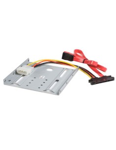 Juego Kit Adaptador Bandeja de Montaje Unidad de Disco Duro SATA de 2,5in Pulgadas a 3,5