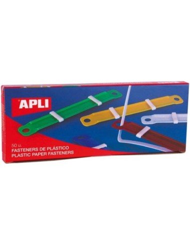 C 50 fastener completo plastico colores surtidos verderojoamarilloazul y blanco