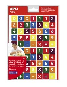 BOLSA 3 HOJAS GOMETS NUMEROS REMOVIBLE