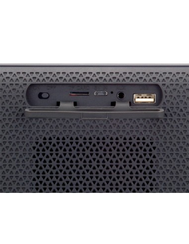 BRONE01B altavoz portátil Altavoz portátil estéreo Negro, Bronce 10 W