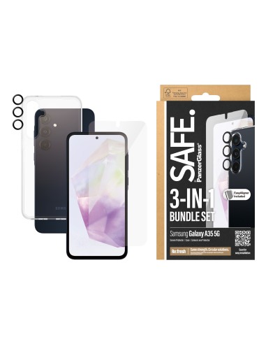 SAFE. by 3-in-1 Samsung New A34 5G Protector de pantalla 1 pieza(s)