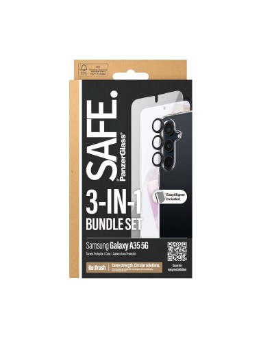 SAFE. by 3-in-1 Samsung New A34 5G Protector de pantalla 1 pieza(s)