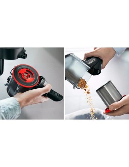 BSS71125AH aspiradora de mano Negro, Azul Sin bolsa