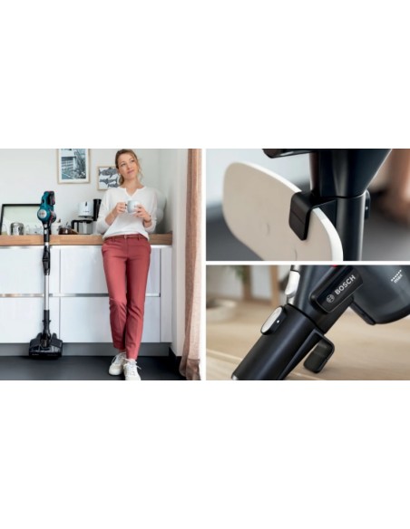 BSS71125AH aspiradora de mano Negro, Azul Sin bolsa