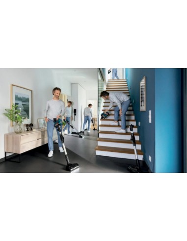 BSS71125AH aspiradora de mano Negro, Azul Sin bolsa