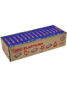 C 15 TACOS PLASTILINA JOVI 72 GRANDE 350G AZUL OSCURO