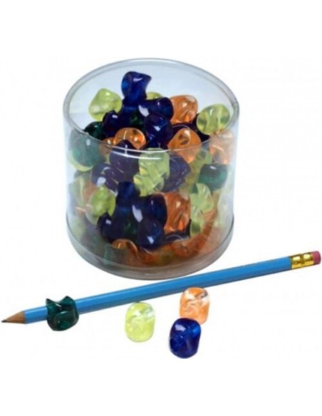 BOTE 60 ADAPTADORES PARA LAPICES COLORES SURTIDOS BOTE 60 ADAPTADORES PARA LAPICES COLORES SURTIDOS