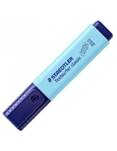 C 10 marcadores fluorescentes azul cielo texsurfer classic pastel