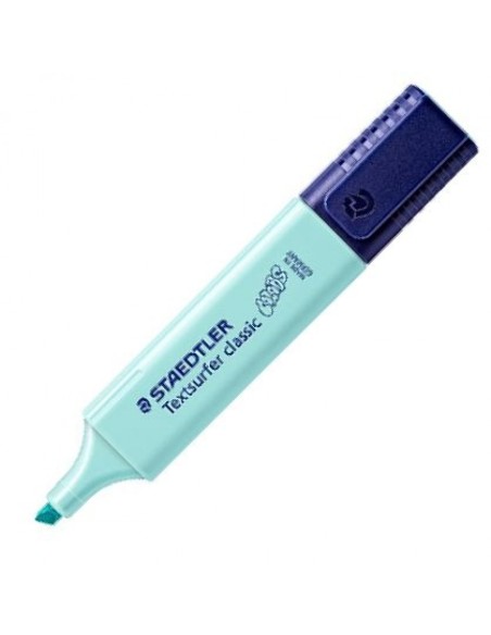 C 10 marcadores fluorescentes menta texsurfer classic pastel