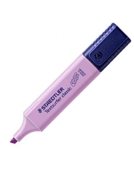 C 10 marcadores fluorescentes lavanda texsurfer classic pastel