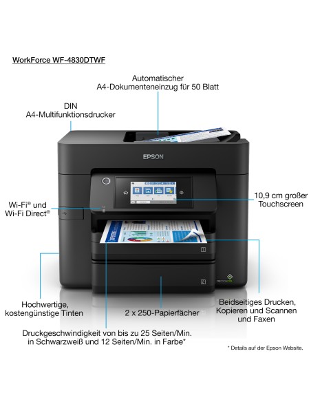 WorkForce Pro WF-4830DTWF