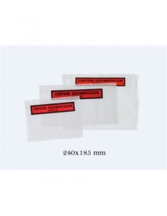 C 250 SOBRE AUTOADHESIVO PORTADOCUMENTOS 240X185MM