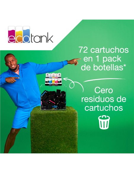 EcoTank Impresora multifunción ET-4856 A4 con depósito de tinta, conexión Wi-Fi