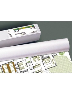 FABRISA ROLLO DE PAPEL PARA PLOTTER 610(24)X50MM 90GR BLANCO OPACO