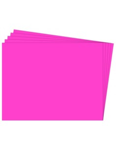 PAQ 25 CARTULINA FIXO 50X65 180G FUCSIA