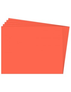 PAQ 25 CARTULINA FIXO 50X65 180G MANDARINA
