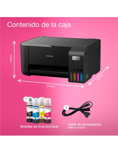 EcoTank ET-2860 Inyección de tinta A4 5760 x 1440 DPI 33 ppm Wifi