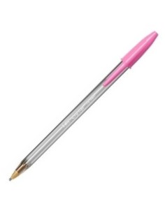 C 20 BOLIGRAFOS BIC CRISTAL LARGE FUN ROSA
