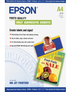 Self-Adhesive Photo Paper - A4 - 10 hojas